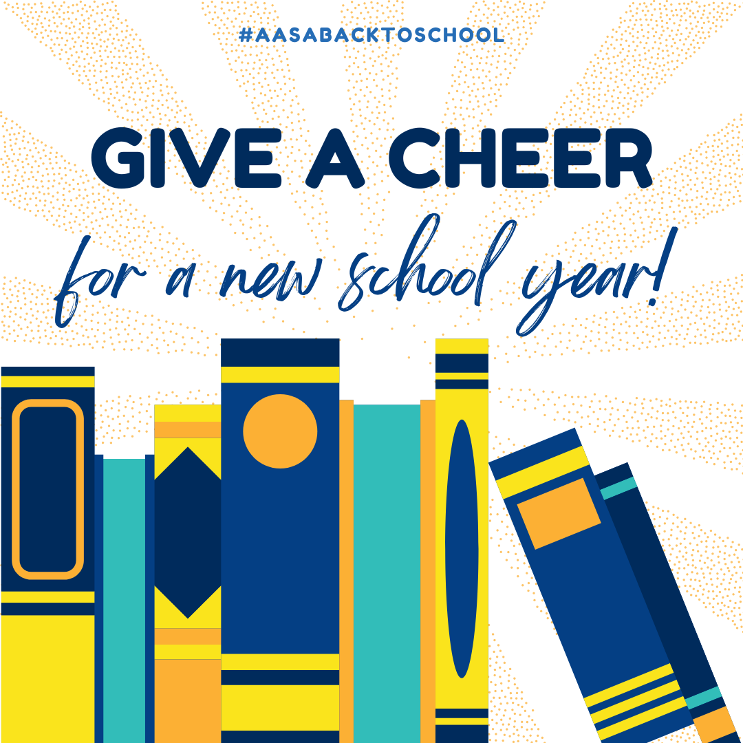 Give a cheer for a new school year!