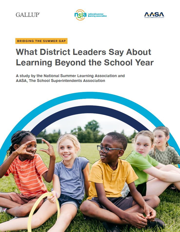 What District Leaders Say About Learning Beyond the School Year Report Cover