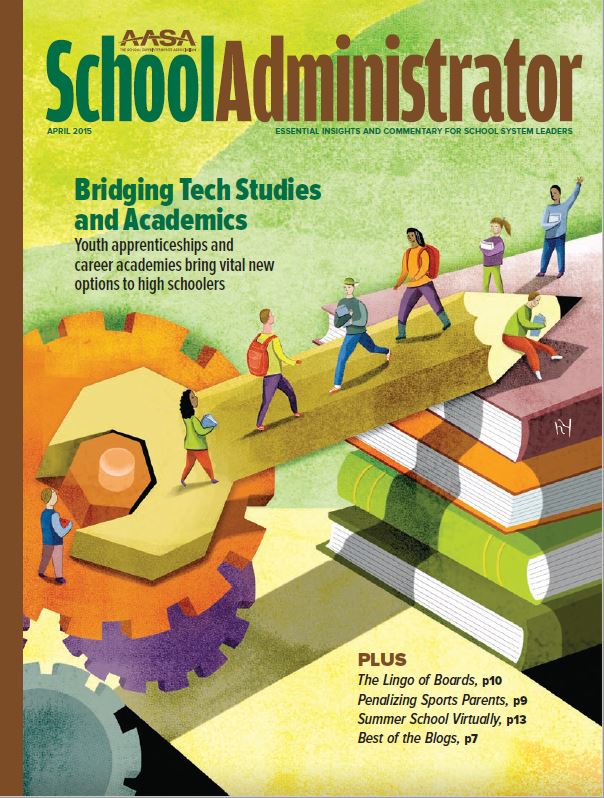 April 2015 School Administrator Cover