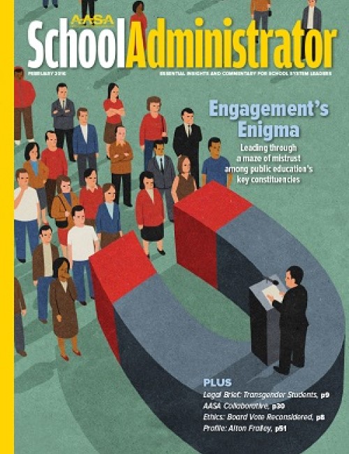 February 2016 School Administrator Cover