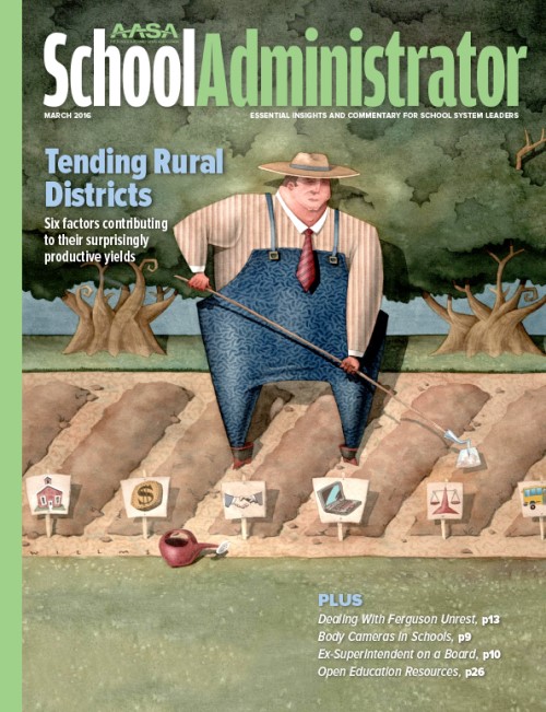 March 2016 School Administrator Cover