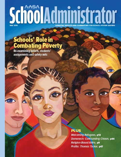May 2016 School Administrator Cover