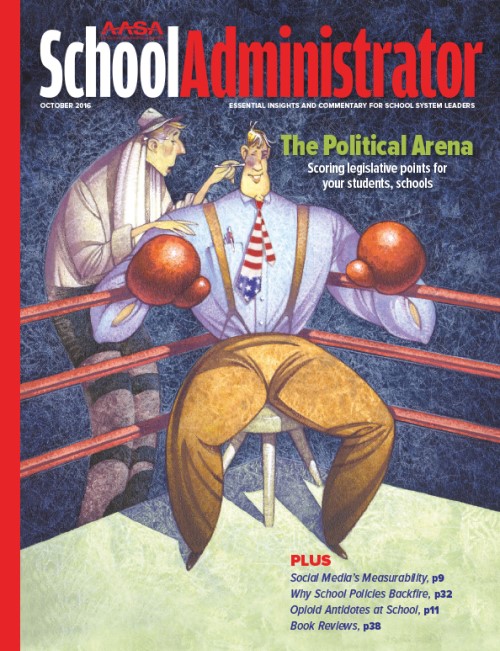 October 2016 School Administrator Cover