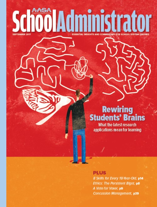 School Administrator September 2017 Cover