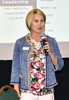 Stephanie Hyder manages superintendent searches for the Oklahoma State School Boards Association.