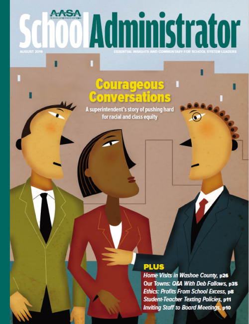 August 2019 School Administrator Cover
