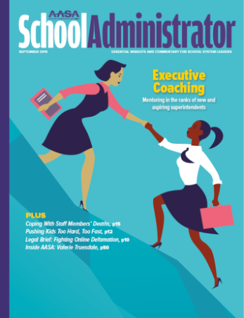 2019 September School Administrator Cover