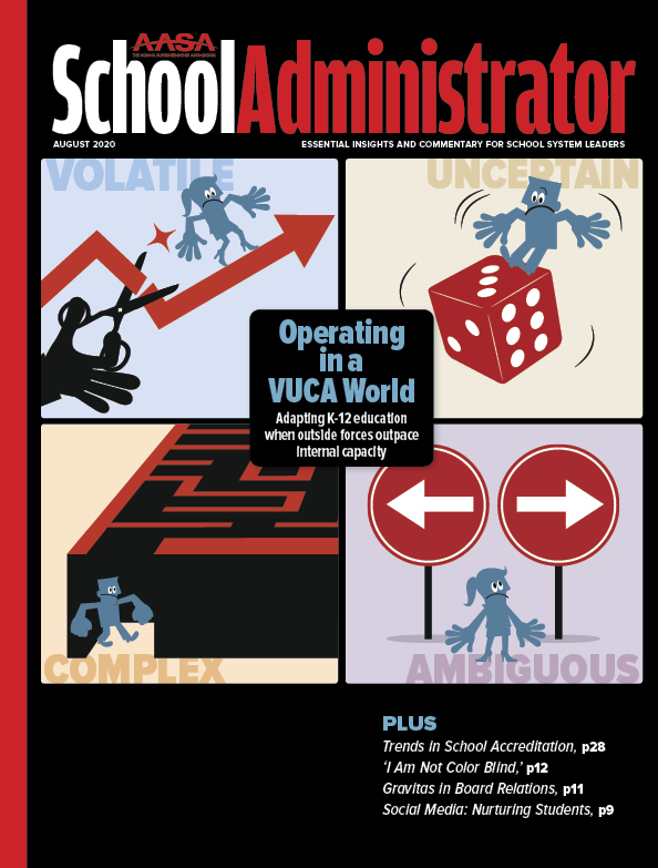 August 2020 School Administrator cover