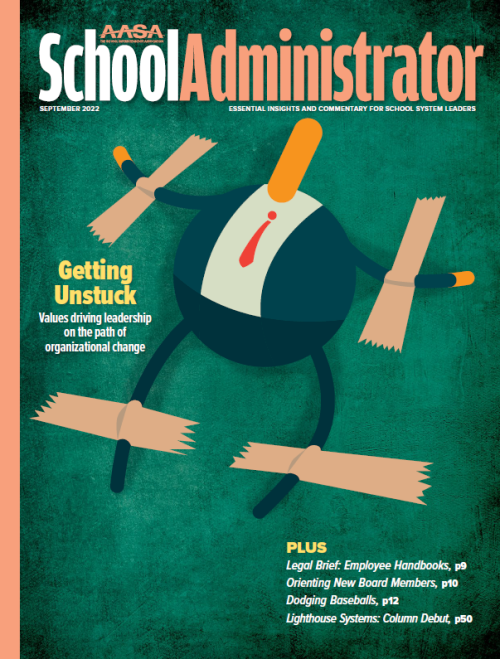 September 2022 School Administrator Cover
